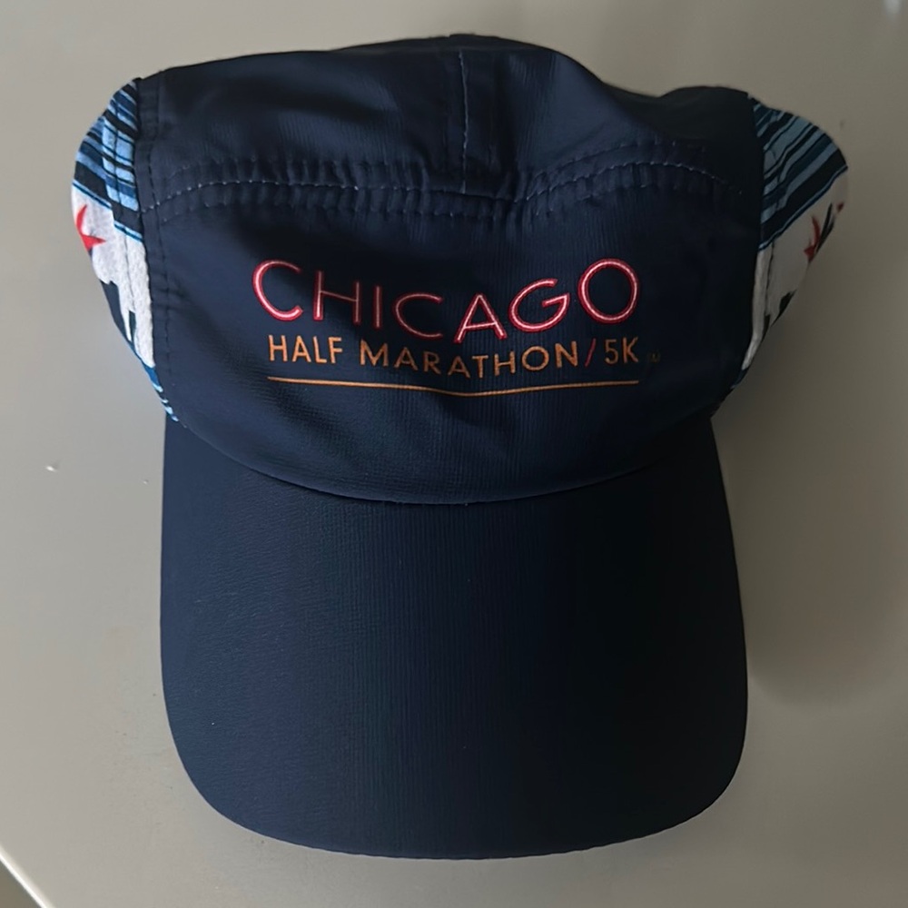 Boco Gear Chicago Half Marathon Navy Adjustable Cap
